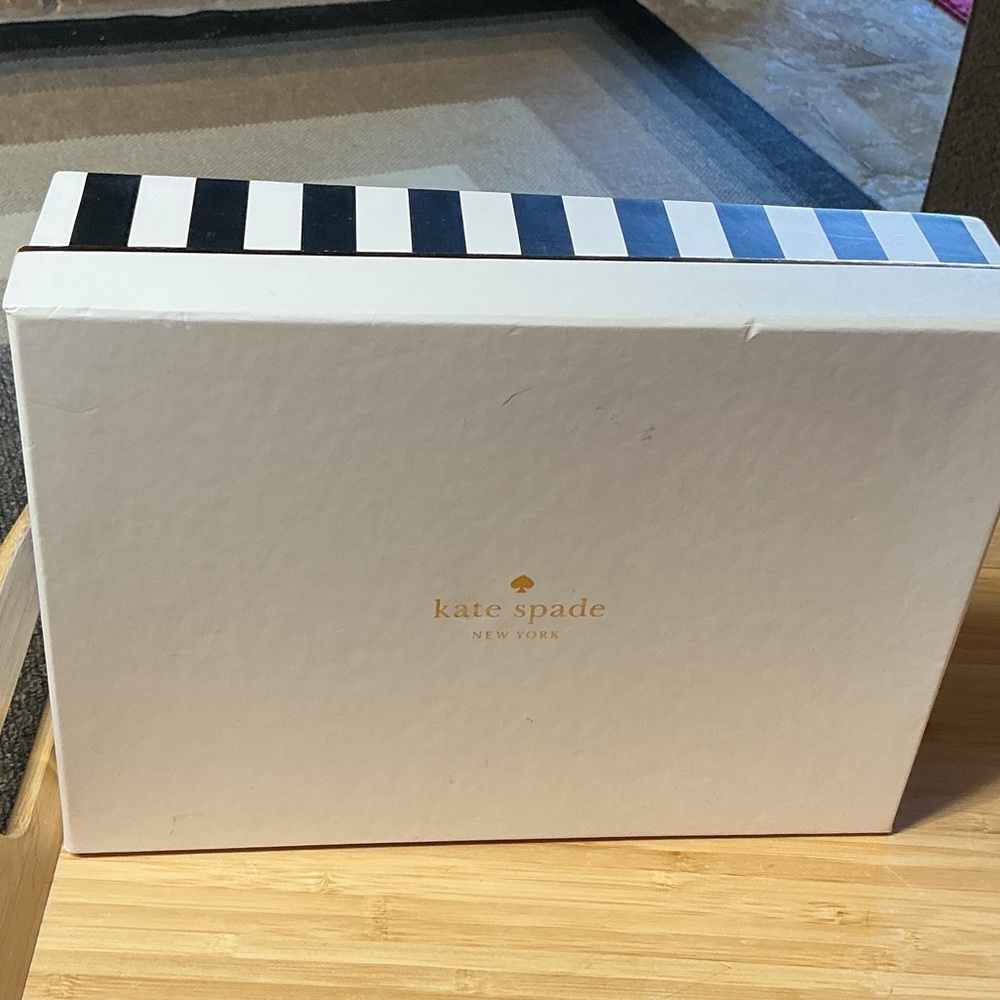 Kate Spade Black and White Beanie and Scarf Set - Picture 5 of 6